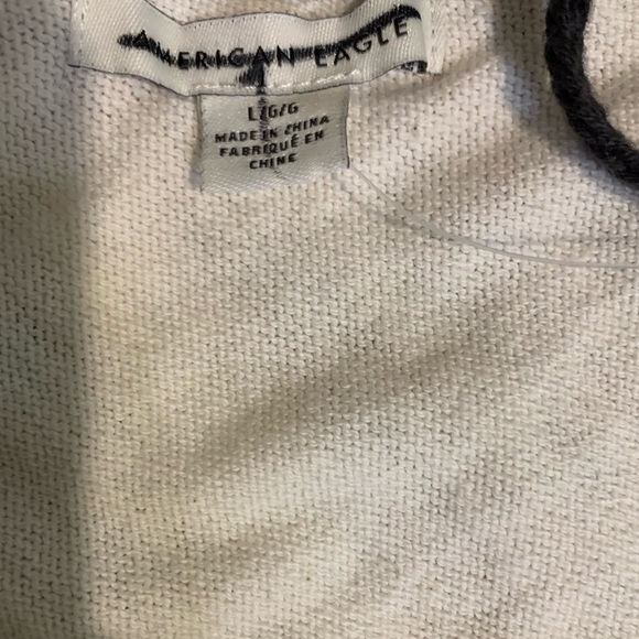 NWT AEO Crochet 100% Cotton mini Dress. Size Large - Picture 5 of 8